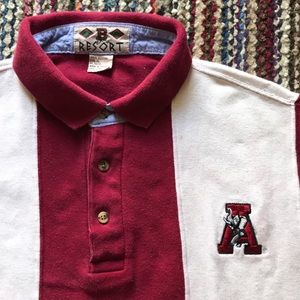 🔥🔥🐘 VINTAGE Alabama Crimson Tide Polo 🔥🔥